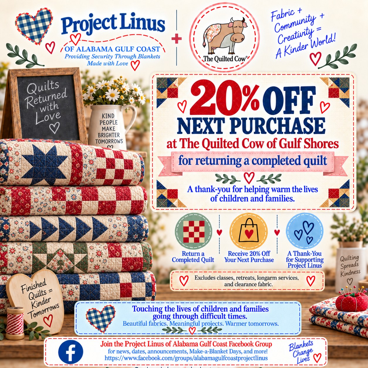 A Little Thank-You for Quilters Who Give